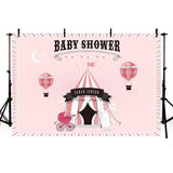 Baby Show Backdrops Girl Backgrounds Pink Backdrop G-707