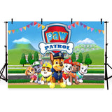 Baby Kid Backdrops Cartoon Fairytale Backdrops Dogs Backgrounds G-708