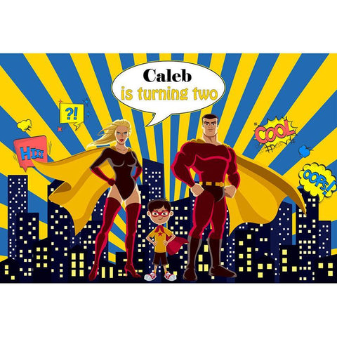 Baby Backdrops Superhero Backdrops Of Film Background G-709