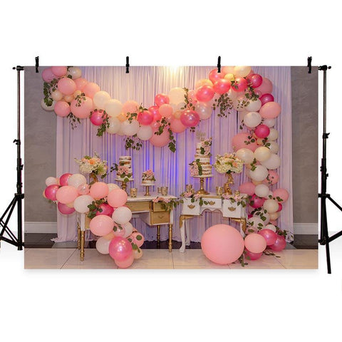 Wedding Backdrops Pink Backdrops Backgrounds G-738