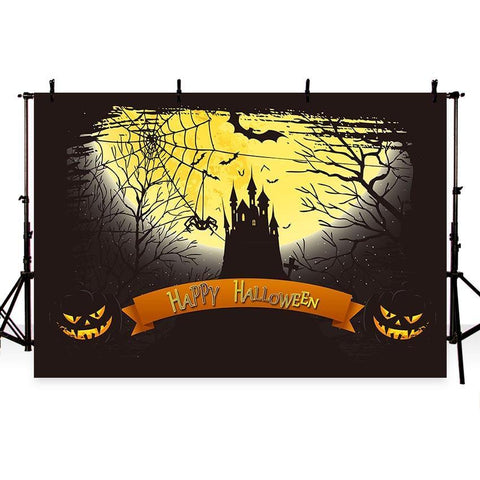 Halloween Backdrops Festival Backdrops Pumpkin Background G-784