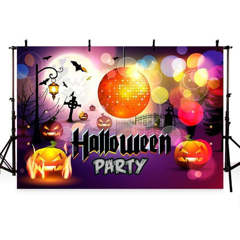 Halloween Backdrops Festival Backdrops Pumpkin Background G-785