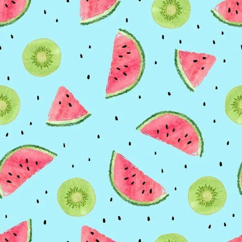 Watermelon Kiwi Photography Summer Holiday Children Backdrop GA-44