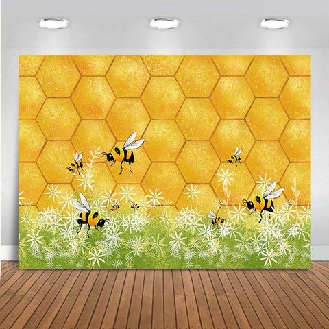 Honey Bee  Newborn Backdrops for Photography NB-594