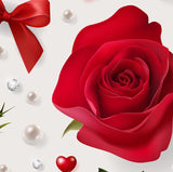 Red Rose Valentine's Day Backdrop for Photo Studio HJ03243