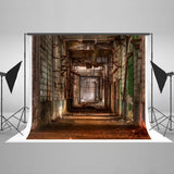 Scenic Backdrops Abandoned Buildings Photography Backdrops HJ03815