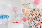 Balloons Gift Backdrop for Children Photography HJ03824