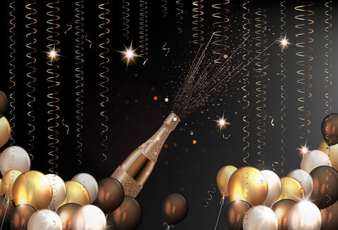 Fondo Temático con Patrones Telón de Fondo con Patrón Fondo de Globos HJ04265