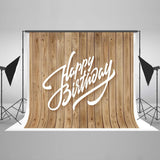 Happy Birthday Backdrop Wooden Backdrop HJ04266