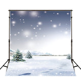 Season Background Winter Backdrop Snowy Backdrop Snowflake J02723