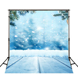 Season Backdrops Winter Backdrops Snowy Background Snowflake J02731