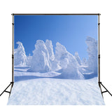 Season Backdrop Winter Backgrounds Snowflake Backdrop Snowfield J02732