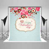 Festival Backdrops Valentine Day Background Candy Food Backdrops J02982