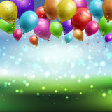 Fondo Fotográfico para Decoración de Cumpleaños de Globos Bokeh J03147