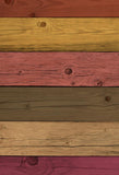 Fondo Decorativo para Fotografía de Pared de Madera Colorida J03795-1