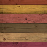 Fondo Decorativo para Fotografía de Pared de Madera Colorida J03795-1