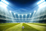 Night Football Stadium Lights Sports Photography Backdrop M034