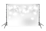 White Bokeh Lights Photography Backdrop M099