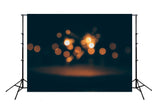 Bokeh Lights Dark Photography Backdrop for Photo Shoot M112