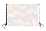 White Bokeh Lights Dark Shiny Photo Booth Backdrop M115