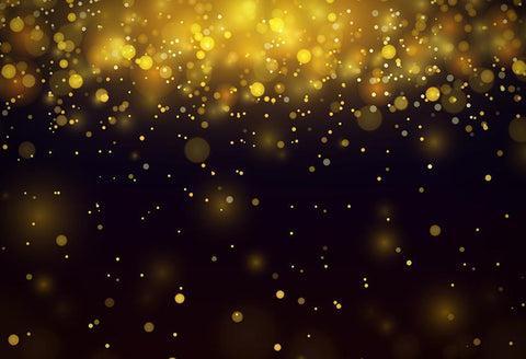 Golden Shiny Lights Bokeh  Photo Booth Backdrop M119