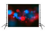 Photo Backdrop Bokeh Blue Red Dark Photography Backdrop M123