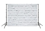 White Paint Brick Wall Backdrop for Photo Booth M269