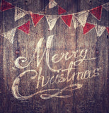 Merry Christmas Wood Photography Backdrops DBD-19316