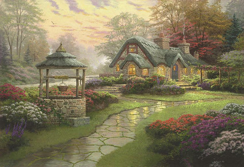 Thomas Kinkade Photography Backdrop S-2739