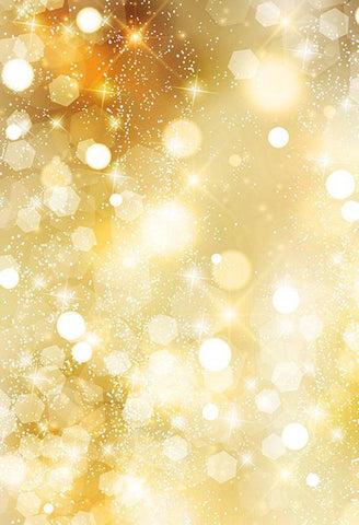 Gold Shinny Bokeh Backdrop for Photography S-2897