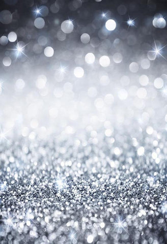 Slivery Bokeh Sparkle Backdrop for Photo Studio S-2902