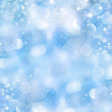 Snowflake Bokeh Photo Booth Backdrop S-2907