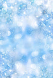 Snowflake Bokeh Photo Booth Backdrop S-2907