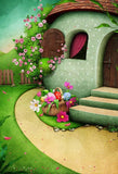 Tree House Cartoon Fairytale Backdrops for Photography S-3188