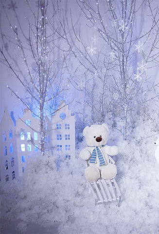 Patterned Backdrops Backgrounds Winter Backdrops S-3217