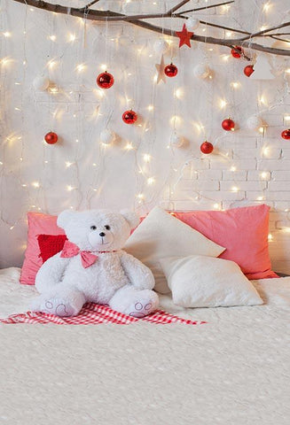 Bed Lights Baby Shower Decorations Backdrop for Photography S-3250