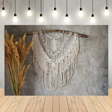 Fondo de Decoración de Pared de Macramé Bohemio SH-1014