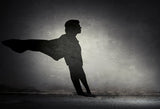 Superhero Shadows Children Photography Background