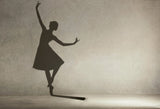 Ballet Dancer  Girl Shadows Photography Background 