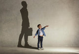 Dreaming Businessman Shadows Backdrop for Photo Studio 