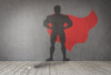 Boy Superhero Photography Shadow Backdrop