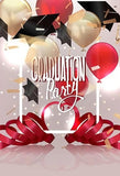 Graduation Decorations Party Banner Photography Backdrop SH-259