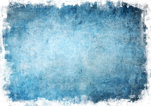 Blue Grunge Abstract Texture Photography Backdrop Portrait Photo Studio SH676