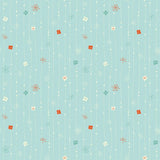 Copo de Nieve Telón de Fondo Azul de Decoraciones de Navidad DBD-19245