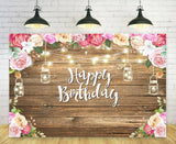 Custom Birthday Banner Photography Bakckdrop