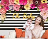 Floral Baby Shower Party Photography Backdrops