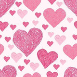 Pink Hearts Backdrop   Valentine's Photography Backdrop  VAT-14
