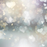 Hearts Bokeh Valentines Photography Backdrop VAT-3