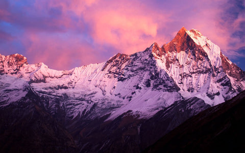 Telón de Fondo Personalizado de Cumbre de la Montaña de Fotos G2