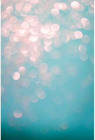 Bokeh Luminous Facula Blue Photography Backdrops ZH-72